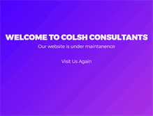 Tablet Screenshot of colsh.com